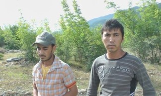 Родина за колючей проволокой