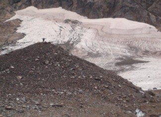 Ледники Мзымты тают