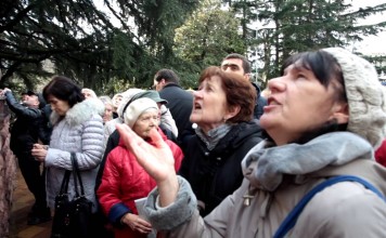 Пенсионеры в Сочи вышли протестовать против отмены льгот