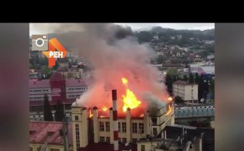 В Сочи произошел пожар на хлебозаводе