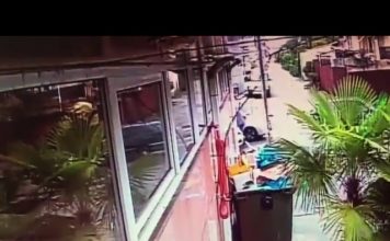 Неизвестный напал с ножом на сотрудника ДПС