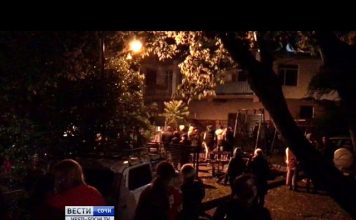 Видео с места взрыва в Сочи